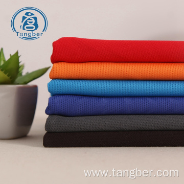 dry fit micro 100% polyester sport mesh fabric